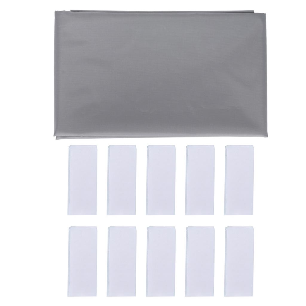 100 Inch Projector Screen Foldable Wrinkle Free Double Sided Premium Material Thick Smooth Surface Projection Screen