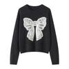 Lekasha Women's Cashmere Lace Knit Sweater - New Autumn/Winter Loose Thick Top