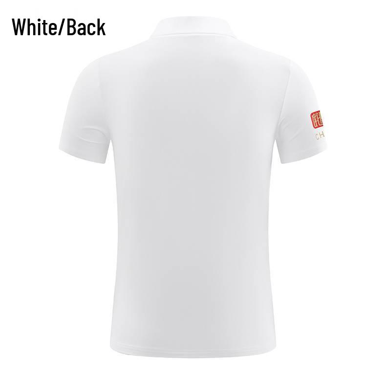 Unisex Quick-Dry Sports T-shirt for Couples - Short Sleeve, Ideal for Wushu, Coaching, and Running.