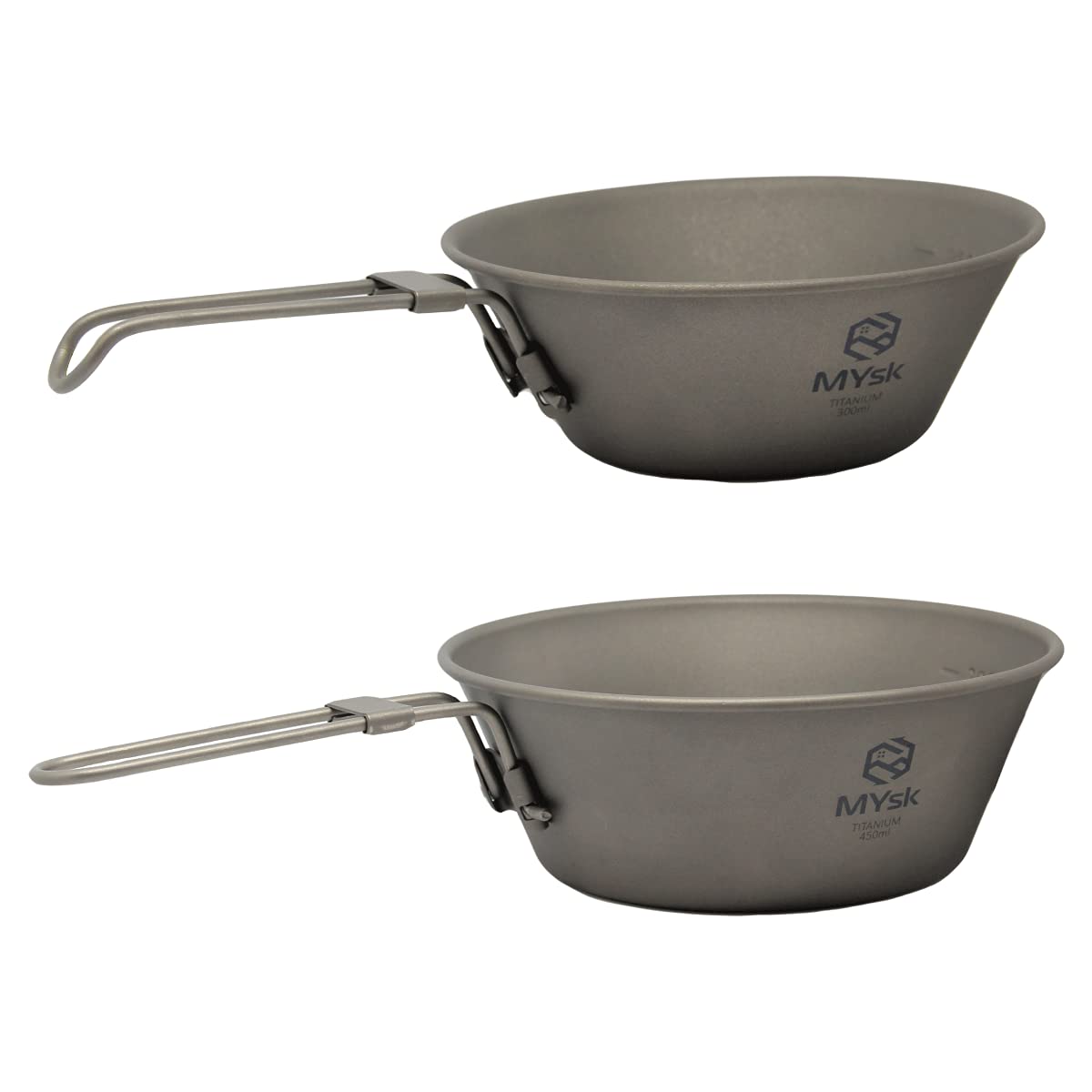 

MYsk Folding Titanium Sierra Cup (300+450ml set)