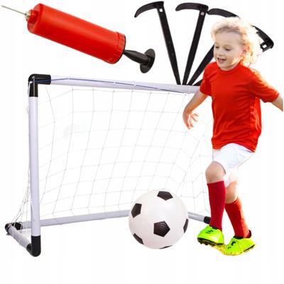 Portable Soccer Goal 122X65 2in1 Soccer Goal Pump Ball