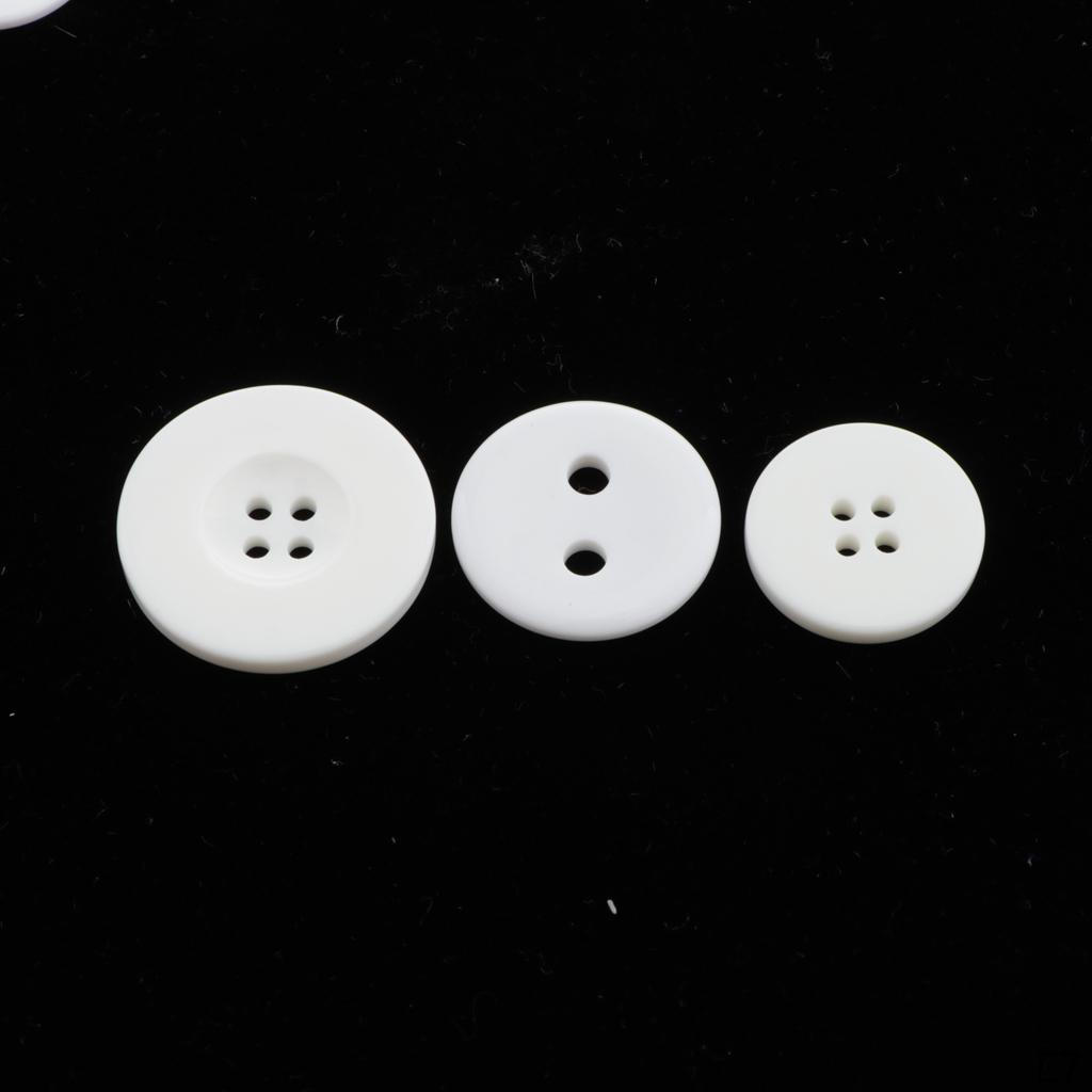 1 Paket Round Resin Decorative Buttons Sewing Craft