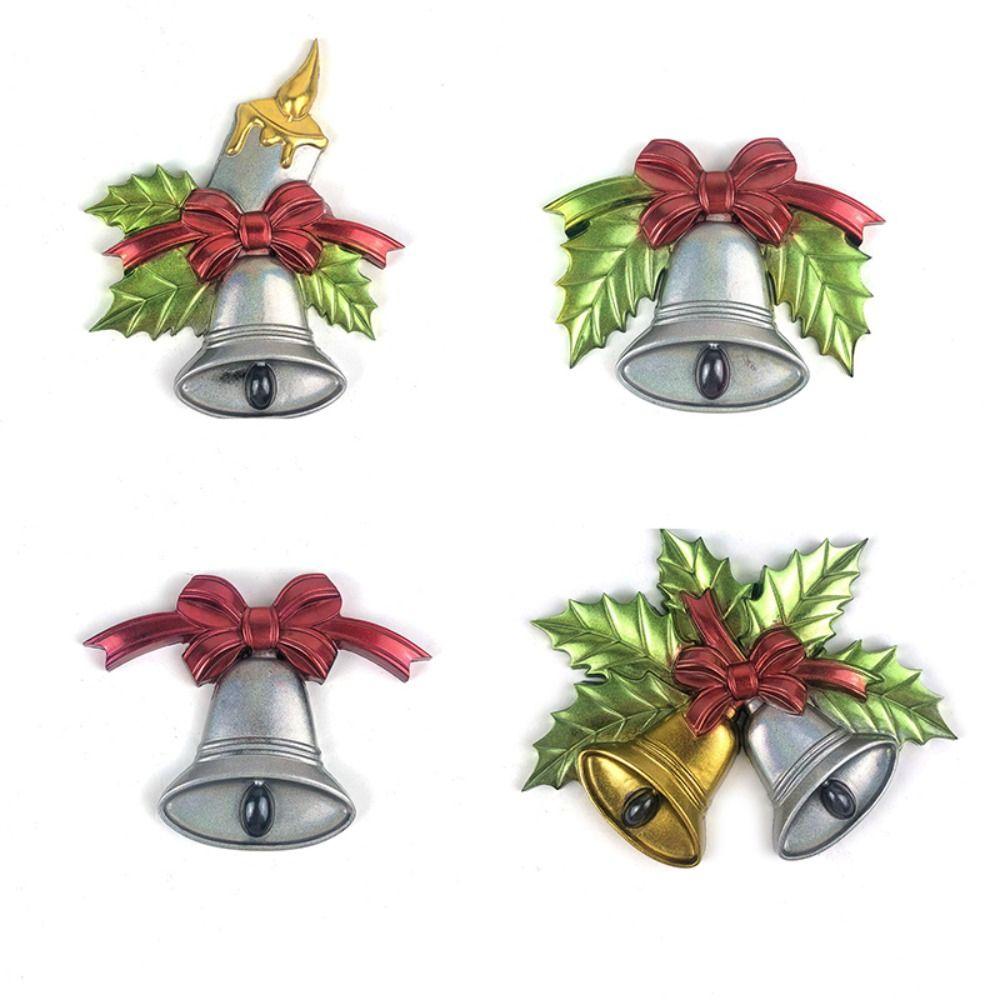 

Reusable Christmas Bell Silicone Molds Epoxy Resin Silicone Christmas Resin Molds Crystal Epoxy