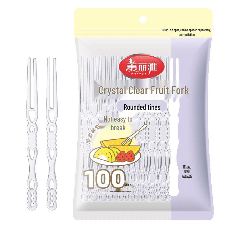 Meliya Disposable Fruit Forks