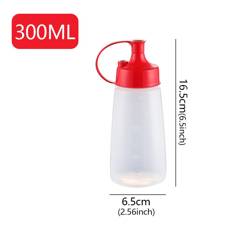 Squeeze Condiment Oil Bottles Can Sealing Cap Sauce Tomato Salad Dressing Food Grade Mustard Dispenser Kitchen Supplies