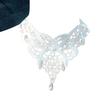 White Lace Butterfly Choker Necklace - Versatile Fashion Accessory for Weddings & Nightclubs