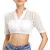Women's Beer Festival Regular Bottoming Lace Stitching Small Shirt Top