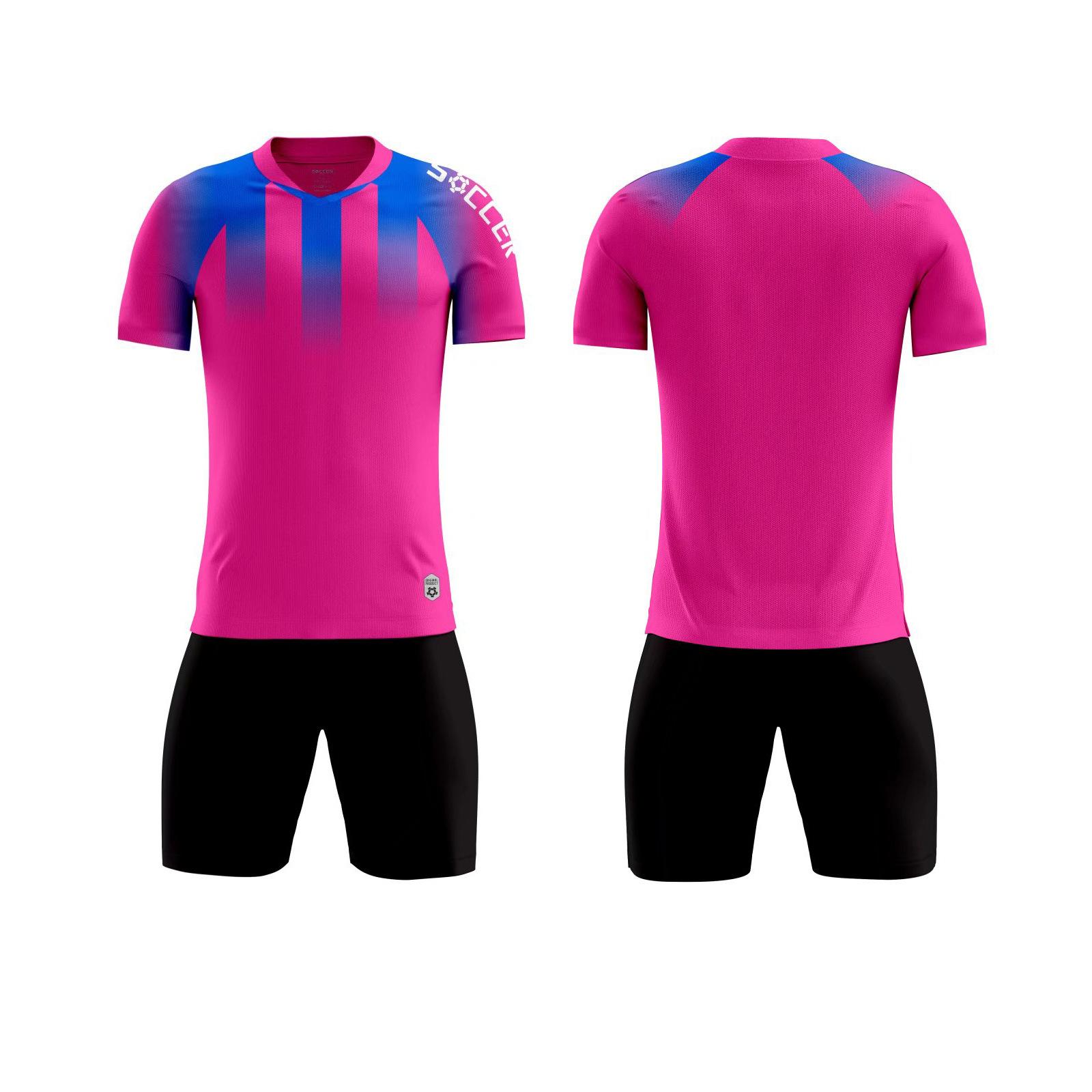 

25. Football Uniform Set Men S Competition Training Team Uniform Printed Jersey Children Adult Sports Suit Jersey Soccer Men 4xs (height 100cm-120cm) розы красного