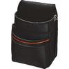 TRUSCO Waist 3-Tier Pouch, Black, TC21-A