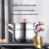 Lilang 304 Stainless Steel Steamer Pot
