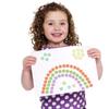 Multi-size Round Color Dot Adhesive Labels for Handwriting & Sealing