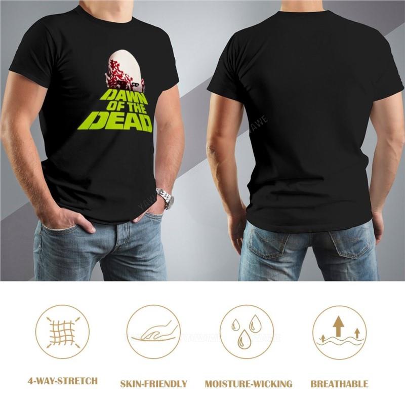 man summer for boys Dawn of the Dead vintage t shirt hippie clothes Tee shirt mens funny t shirts new men cotton tshirt