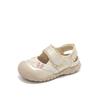 Size 26-33, Girls' Bag Head Sandals Summer 2025 New Children's Princess Style Shoes Soft-soled Summer Small Single Shoes