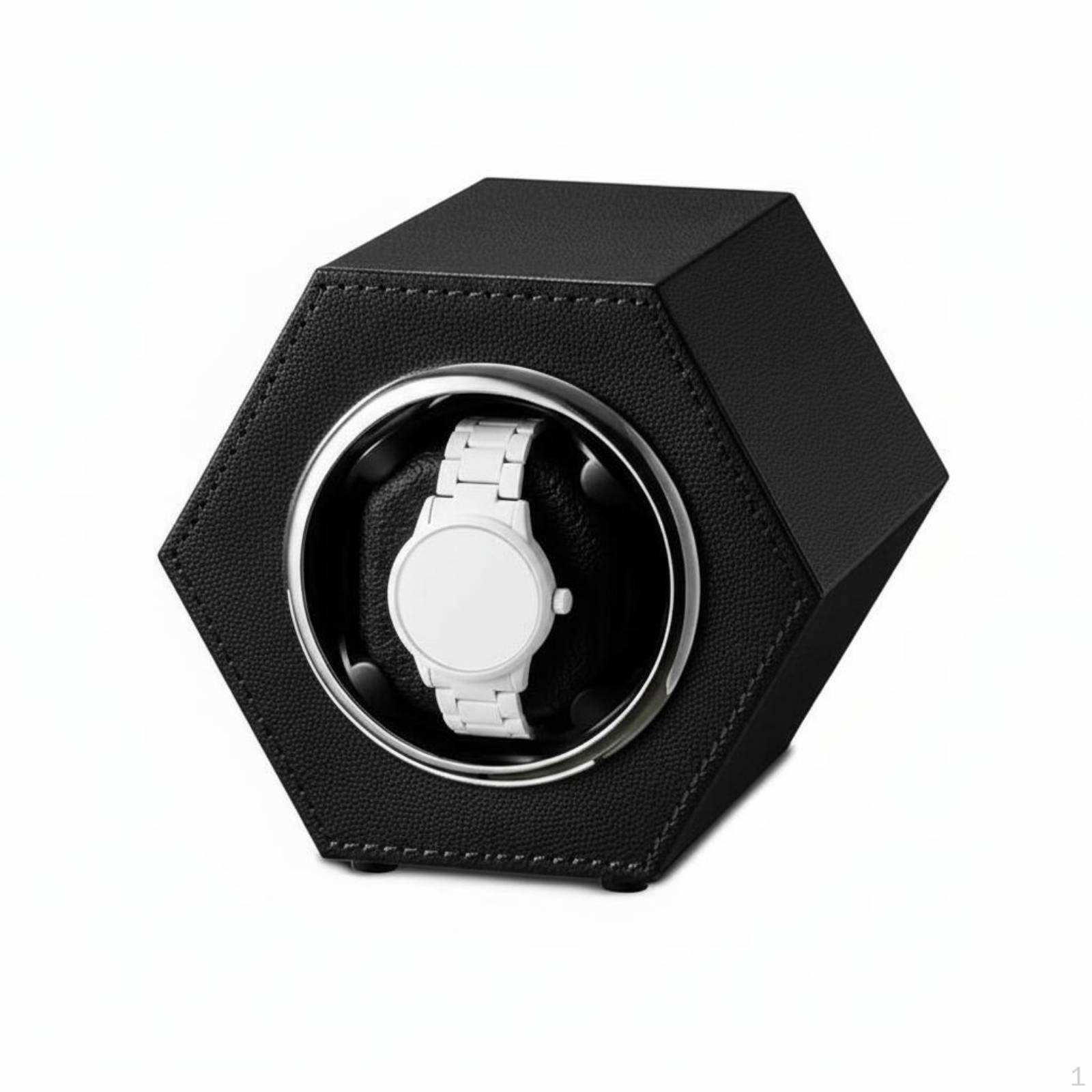 Single Timepiece Rotator Two Rotation Modes Box Stackable Design for