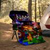 Customizable Minecraft Throw Blanket – Personalized Name, All-Season Cozy Snug Blanket, Machine Washable, Personalized Blanket