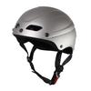 MOTO BASE certified motorcycle airy half helmet Matte Titanium Silver Free size SG/PSC MBHL-HF01 (57-60cm)