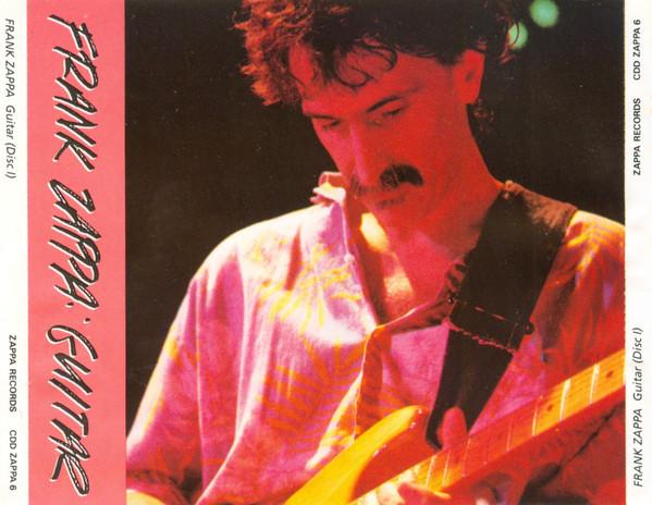 CD FRANK ZAPPA - Guitar CDDZAPPA6 Zappa Records 1988 UK Jazz Used