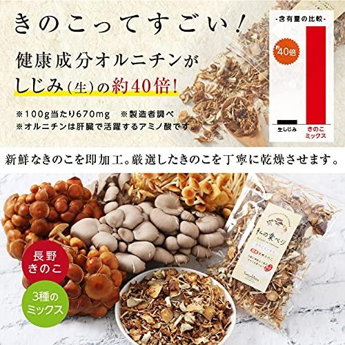 Yamashitaya Sosuke Dried Vegetable Mix Mushrooms Enoki Hiratake 35g Freeze-Dried Miso Soup Ingredients Easy Preparation Long Shelf Life Emergency Food