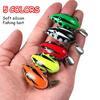 Umpan Katak 4cm/5.6g Soft Frog Fishing Lure Mini Soft Lure Double Hooks Top Water Ray Frog Artificial Bait