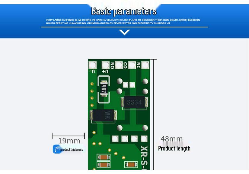 3-5V Mini Remote Control Relay Switch: Momentary, Self-Locking, Adjustable Learning Code Receiver