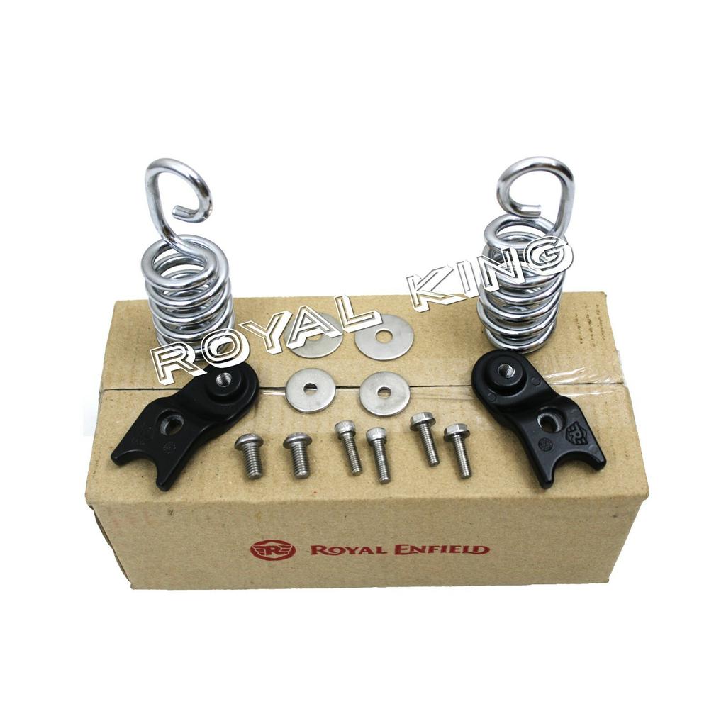Royal Enfield "New Classic 350 Brown Touring Rider Seat With Seat Spring"
