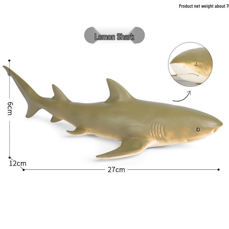 Kids' Cognitive Marine Animal Toys: Soft Rubber Models - Pufferfish, Starfish, Crab, Nautilus, Sailfish, Manta Ray.