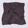 Stylish Black Dotted Small Square Scarf for Men and Women Neckerchief Headscarf Trendy Dotted Neck Scarf Square Scarves