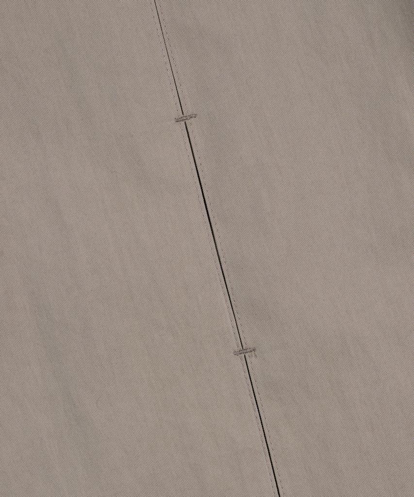 NODE LABS Dev:10 Cut Line Wide Cargo Pants_Beige