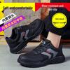 Anti-Static Dustproof Steel Toe Safety Shoes - Non-Slip, Anti-Smash, Anti-Puncture Work Footwear
