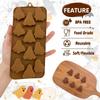 Halloween Ghost Pumpkin Silicone Mould Candy Wax Melt Ice Jelly Chocolate Mold