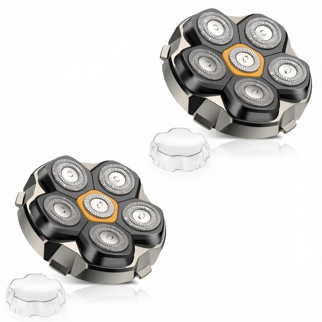 Xiaomi Magnetic Replacement Shaving Heads Compatible with Sweker Head Shavers Replacement Head Only