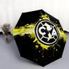 Club América  pattern, automatic folding umbrella, portable and foldable design, 8 ribs, a Christmas or birthday gift.