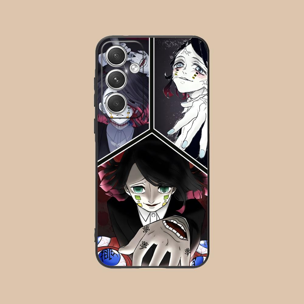 Demon Slayer Enmu Tamio Phone Case for Samsung Galaxy S25 S24 S23 S22 S21 S20 Note20 Plus FE Ultra Colour Printing Cover Pretty