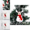 Adorable Christmas Tree Decorations Featuring Cute Plush Reindeer Ornaments In White And Pink