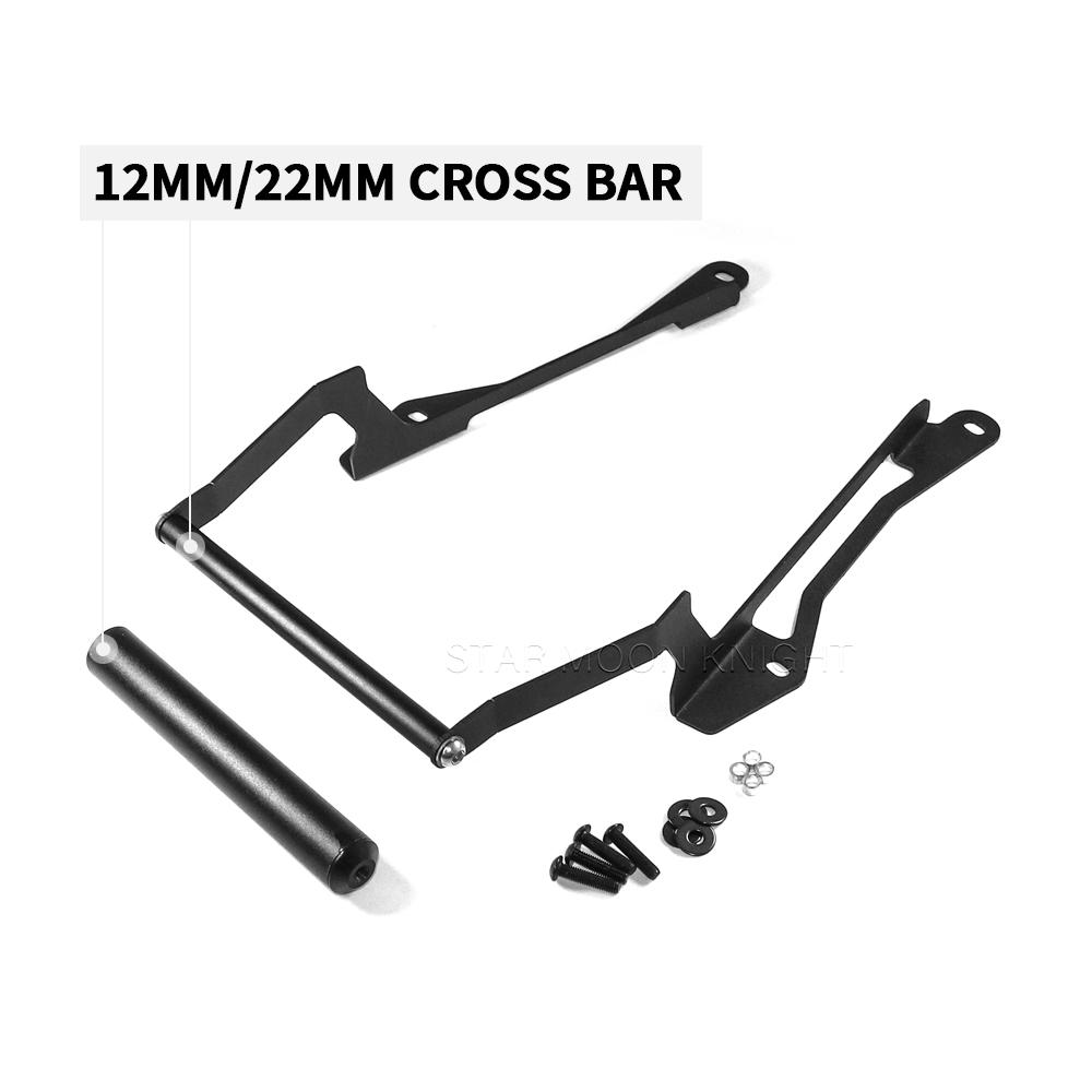 For TIGER 1200 TIGER1200 GT EXPLORER 2022 - Motorcycle GPS SMART PHONE Windshield Navigation GPS Plate Bracket Adapt Holder