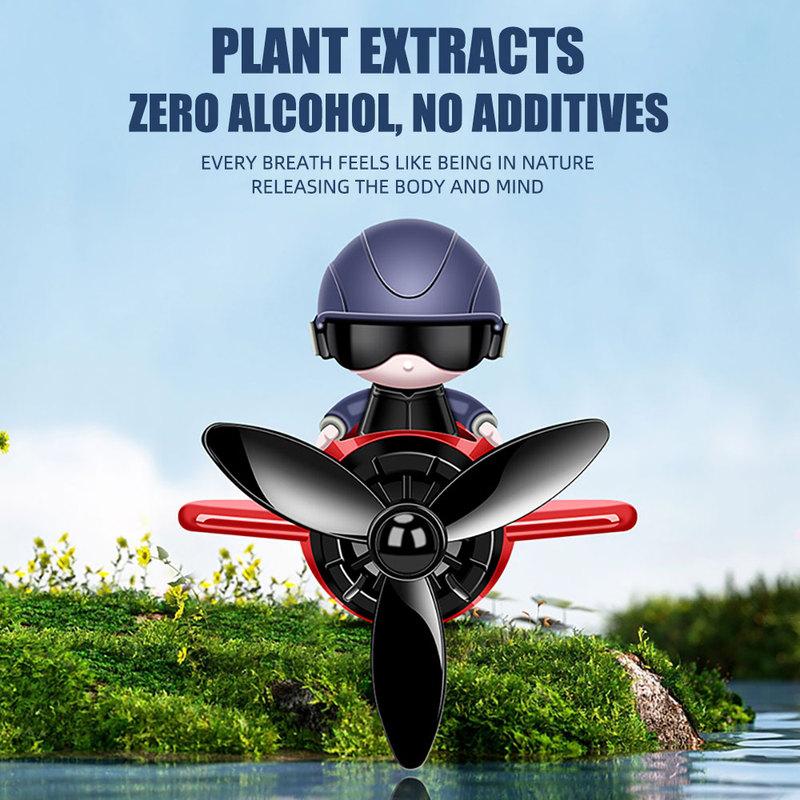 Mini Astronauts style Car Interior Aromatherapy Fragrance car Air outlet Freshener Plant fragrance No Alcohol Astronauts model