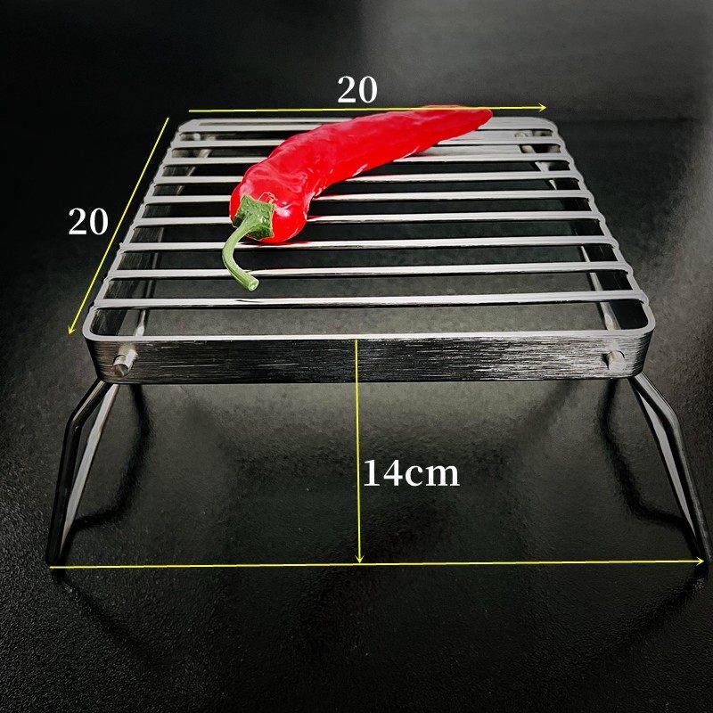 Kashicong Foldable Mini BBQ Grill & Stove Stand
