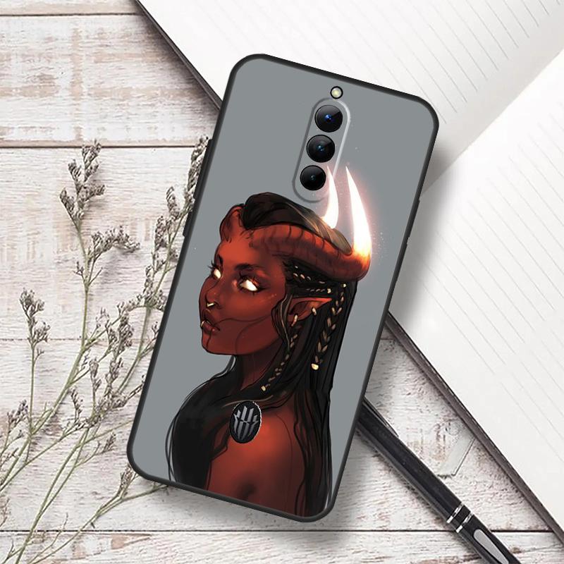 Devil Woman Case For ZTE Nubia RedMagic 10 Air 6 7 6S 7S Pro RedMagic 10S 9S 8S 8 9 10 11 Pro Plus Cover