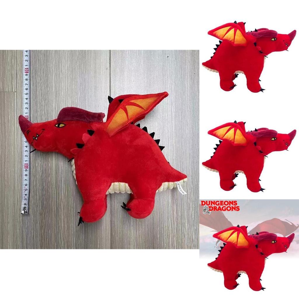 Red Dragon Plush Toy From Dungeons Dragons Perfect Gift For Fans!