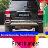 Toyota Highlander 2012-2014 Front & Rear Bumper Decorative Anti-Collision Bar