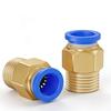 VOSTE Pneumatic Quick Straight Connector