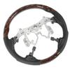 Hydro Dip Steering Wheel Perforated Leather Replacement For   XV40   Previa 2007 to 2011