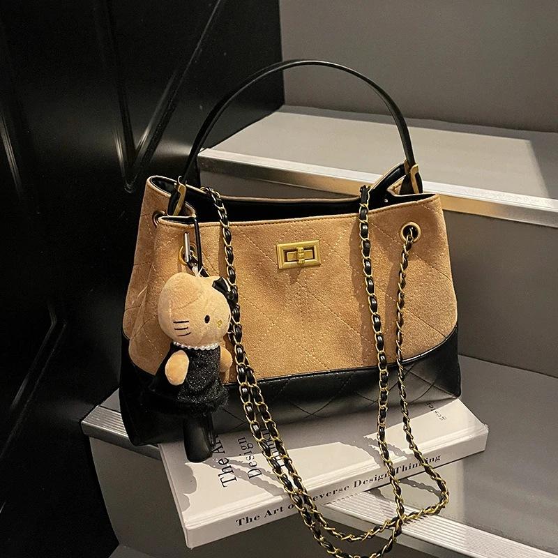 Grade Sense Bag Women 2025 New Fashion Versatile Large Capacity Messenger Bag Shoulder Underarm Bag Tote Bag