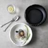 Matte Finish Dessert Bowl Irregular Shape Open Dessert Plates Creative Snack Dish  Hotel