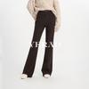YERAD Women's Fleece-Lined Bootcut Trousers