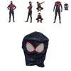 Costume da Spider-Man Into The Spider-verse in Lycra Spandex per Bambini e Adulti con Dettagli Squisiti