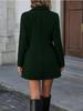2026 European & American Women's Autumn/Winter Fashion Woolen Stand-Up Collar Coat
