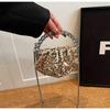 Glamorous Sequin Chain Bucket Bag Women's Urban Minimalist Shoulder Bag