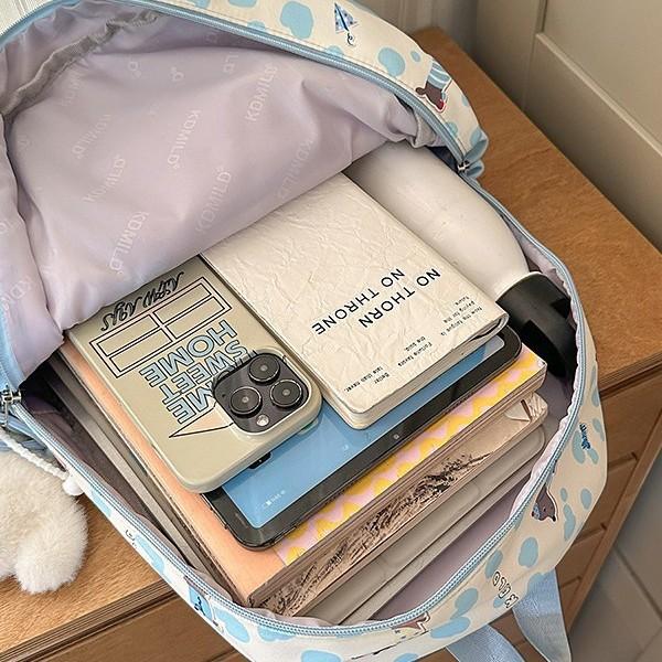 Schoolbag New High-value Japanese Fresh and Sweet Cute Puppy Backpack Junior High School Students Lightweight Large-capacity Backpack