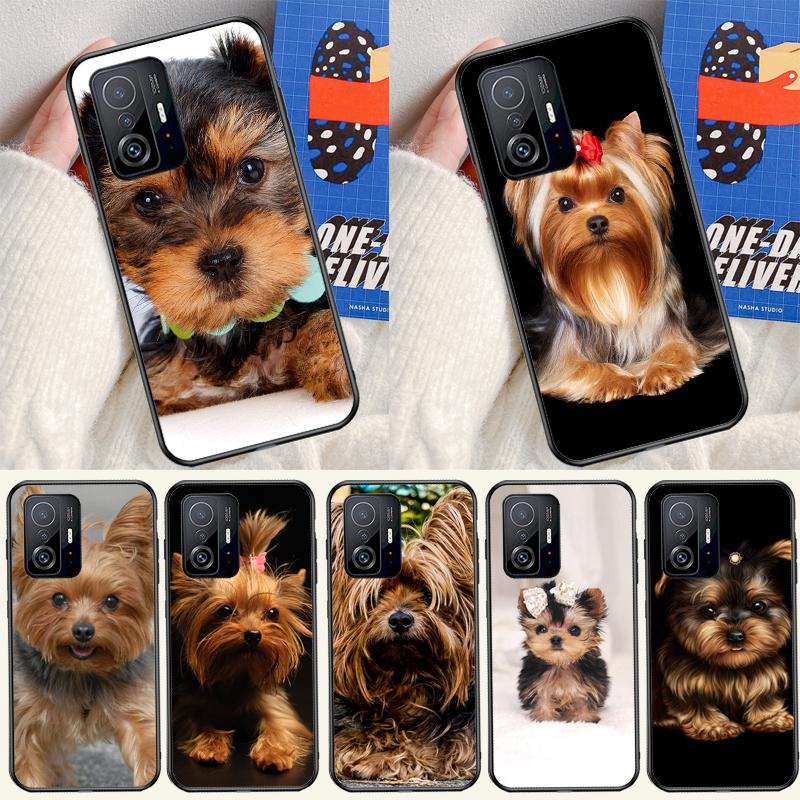 Yorkshire Terrier Dog Cover For Xiaomi 13 14 Ultra 11T 12T 13T 14T Pro POCO X7 Pro X3 X5 F3 F5 F6 M6 X6 Pro Case